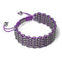 Liens Bonobos | Bracelet Kismet de luxe | Violet x Argent